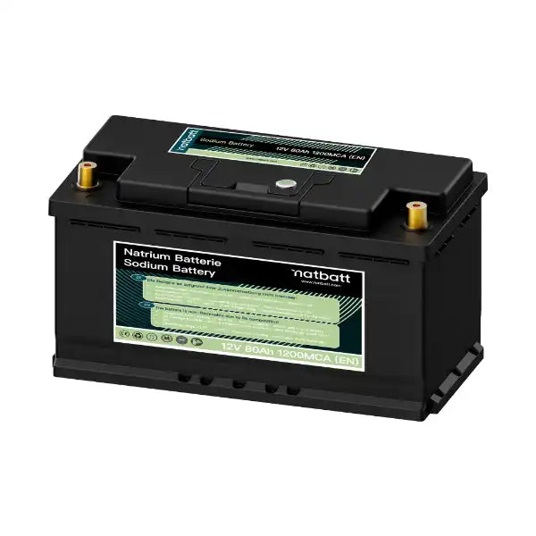 Natrium Batterie 12V 80Ah Marine