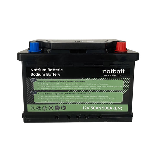 Natrium Batterie 12V 50Ah